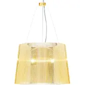 Kartell Hanglampe , Gé, Geel, Woonkamer, Kunststof, Designer