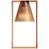 Kartell Design tafellamp Light-Air, paars / roze / rose, Woon-/ Eetkamer, Kunststof, Design, tafellamp