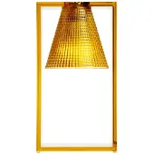 Kartell Tafellampe , Light-Air, Oranje, Woonkamer, Kunststof, Designer