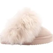 Warmbat Wagga plateau blush dames pantoffel (open hiel)