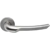 Formani Rivio by Gensler GL102-G deurkruk geveerd op rozet - mat RVS