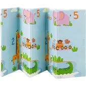 Juskys Kinder Speelmat / Speelkleed Stella - 180 x 200 cm - Blauw