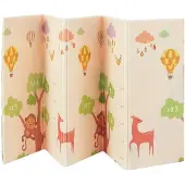 Juskys Kinder Speelmat / Speelkleed Jakob - 180 x 200 cm - Beige