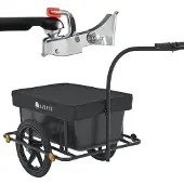 Juskys Fietskar / aanhangwagen - 90 Liter
