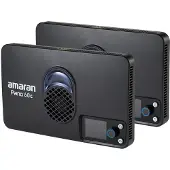 Amaran Pano 60c 2-Light Kit Charcoal