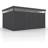 Juskys Metalen Gereedschapsschuur / Opbergschuur / Tuinschuur / Berging Luzerne - Antraciet - 12 m²