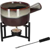 Jens Living Fondue Set Bordeaux
