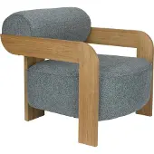 Zuiver Fauteuil Oolong Lounge Chair Ocean Blue