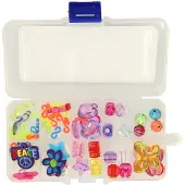 Loom band accesoires kit, 55dlg.