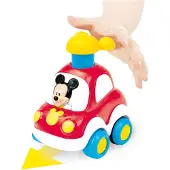 Clementoni - Disney Baby - Press And Go - Autootjes - vanaf 1 jaar