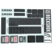 RockShox Decal set stealth