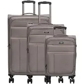 Beagles Luanco Koffer 20-24-28 Inch - Kofferset - TSA Slot - Reizen - Travel - Taupe