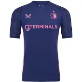 Castore Feyenoord Trainingsshirt 2025-2026 Kids Donkerblauw Roze