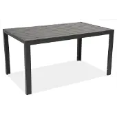 Garden Point Verona aluminium polywood tuintafel zwart