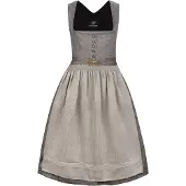 Stockerpoint Dirndl 'Tilda' greige / grijs gemêleerd