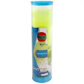 Nobrand Gametime Nylon Shuttle Geel met Foam Kop 6st.