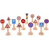 PlanToys PLANCITY Verkeersborden
