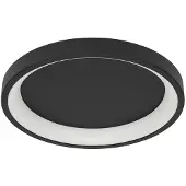 Eglo Plafondlamp Smart Loretello | 19.6W RGB 2430Lm | IP20 Dimbaar Zigbee | Zwart