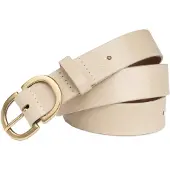 Legend leren riem beige female | Maat: 85
