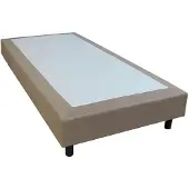 Slaaploods.nl Basic - Boxspring exclusief matras - 70x220 cm - Beige