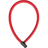 ABUS kabelslot 4408K - 65 cm lange staalkabel met kunststof omhulsel - fietsslot met -Security Level 2 - rood