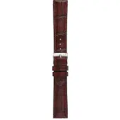 Morellato Tiepolo Leren Horlogeband 20mm Handgestikt Rood