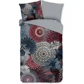 Hip Dekbedovertrek Flanel Makenna - grey 140x200/220cm