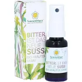 SonnenMoor Bitter: een nieuwe, biologische kruidenspray met een bittere smaak, 20 ml oplossing