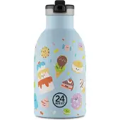 24Bottles Drinkfles 'Clima' lichtblauw