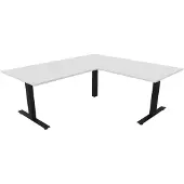 Job Easydesk Professional hoekbureau - elektrisch - 200x160