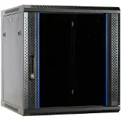 Dsit 12U wandkast met glazen deur DS6612