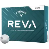 Callaway Reva 2025 White Basic Golfbal