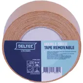 Deltec Dubbelzijdig linnen expotape 50mm x 25m