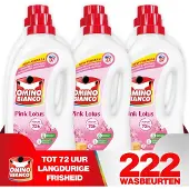Omino Bianco Pink Lotus - Vloeibaar wasmiddel - 6 x 1.48 L - Geconcentreerd