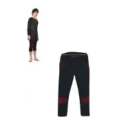 Slokker Meryl Skinlife Thermobroek Driekwart Junior - Zwart