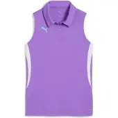 Puma Sporttop 'Individual' turquoise / lila / wit