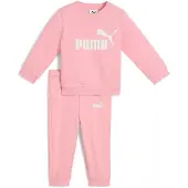 Puma Joggingpak 'Essentials' rosa / wit