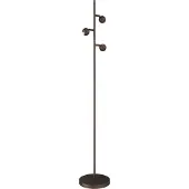 Masterlight 3-lichts vloerlamp Talana cacao bruin