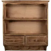 Clayre & Eef Wandkast 56x13x60 cm Bruin Hout
