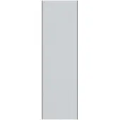 vidaXL Deurmat Grijs en Zwart 120 x 400 cm 100% Polyamide