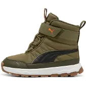 Puma Snowboots 'Evolve' olijfgroen / zwart