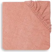 Jollein Aankleedkussenhoes Wrinkled 50x70cm - Rosewood