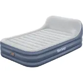 Bestway Tritech SleekFlow Opblaasbed - Grijs, 226 x 152 x 84 cm