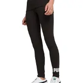 Puma Leggings 'Ess No. 1' zwart / wit