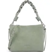 Coccinelle Leren handtas schoudertas Boheme Handbag Suede Grainy Leather Greenery / Greene groene