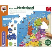 Jumbo Ik Leer - Kaart van Nederland