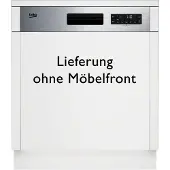 Beko Bdsn25530x - Inbouw Vaatwasser - 15 Couverts - Besteklade - 44 Db - Energieklasse D | Nieuw (outlet) | Lichte schade