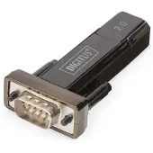 Digitus USB 2.0, Serieel Adapter [1x USB-A 2.0 stekker - 1x D-sub stekker 9-polig] DA-70167 0.80 m Vergulde steekcontac