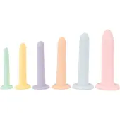 You2Toys - Six in a Row - dildo-trainerset - 6 stuks (gekleurd)