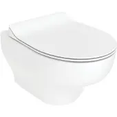 SaniGoods Serra hangtoilet met tornado flush glanzend wit
